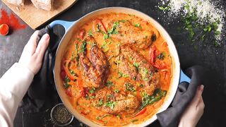 Tuscan Chicken | The Ultimate Chicken Dinner?