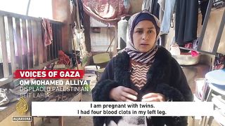 Pregnant woman in Gaza recounts her harrowing experiences amid the conflict