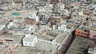 Aerial Serenity: Exploring the Hindu Holy Town of Vrindavan, Mathura, Indi