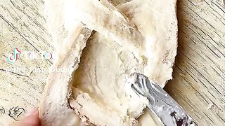 Christmas version of viral twisted toast