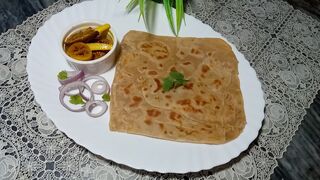 Simple Square Paratha recipe