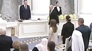 Vladimir Putin en casa