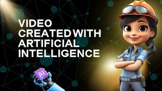 Video created with artificial intelligence
