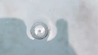 Penampakan LARVA LELE yang baru menetas, makin siang makin bergerak lincah