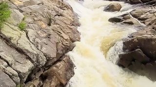 The sound of water in nature Beautiful ????