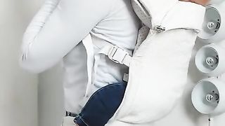 Aide pour porte bébé
