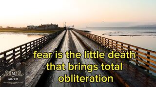 I'm not must fear