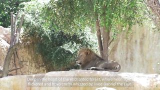 Gabriel the Lion: A Majestic Journey of Courage and Self-Discovery