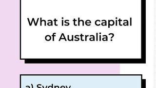 quiz time