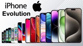 evolution of iphone 2007 to 2023