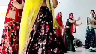 Desi girls dance in function