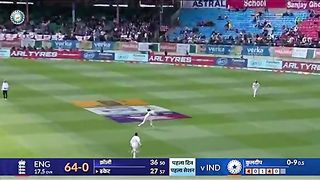 England all wickets against India in day one