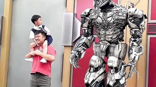 That kid got panic