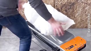 A wheelbarrow like this one!