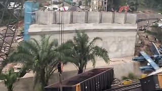 Flyover accident