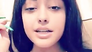 Girl hiphop music relax