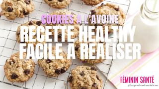 Recette biscuits à l'avoine healthy facile à réaliser