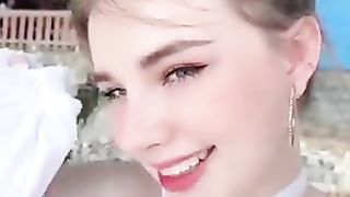 Girl hiphop music relax