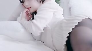 【4K세로룩북】 안아주고싶은 검스 짧은치마 여친룩 Ai실사룩북 ❤️ 여친룩 스타킹 언더웨어