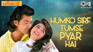 Humko Sirf Tumse Pyar Hai Barsaat | Bobby Deol, Twinkle Khanna | Kumar Sanu, Alka Yagnik|90's Hits