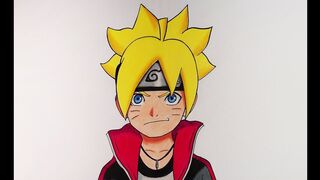 Anime Boruto Naruto drawing