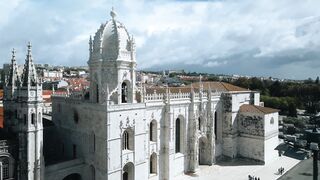 Jeronimos Monastery in Lisbon, Portugal