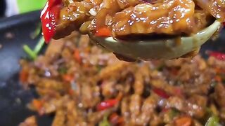 Oseng tempe kecap pedas