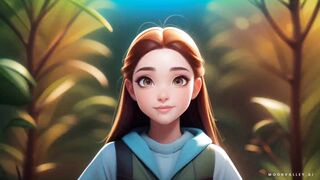 Layla's story with the panda using artificial intelligence