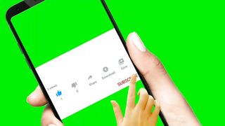 Subscribe Green Screen