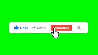chroma key subscribe button