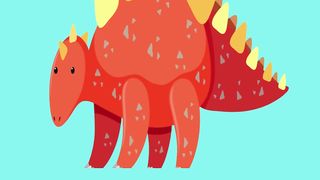 Dinosaur coloring book