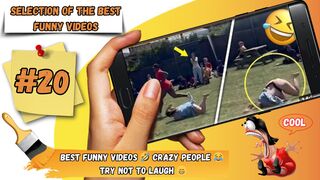Best funny videos / Crazy people / Try not to laugh - #20