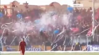 من ماتش الاهلي والزمالك في افريقيا في الجونه