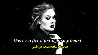 Adele Rolling in the deep مترجمه بالعربي