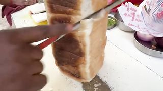 Mumbai Evergreen Masala Cheese Toast Sandwich - Indian Street Food - #shorts #short #youtubeshorts