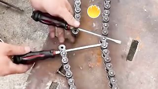 Bike chain fixing