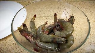 Королевские креветки Как вкусно приготовить креветки Рисовая лапша с креветками