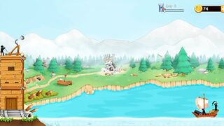 Stickman Pirates Part-3/ Best android game/funnyword