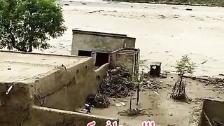 Flood water in pakistan 2022