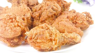 KFC style Fried Chicken Recipe by Tiffin Box | Kentucky Fried Chicken, Spicy Crispy chicken fry