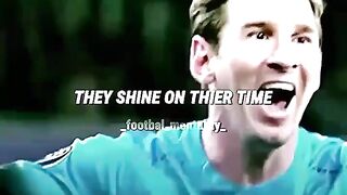 Ronaldo and Messi | They shine in they time | Ronaldo and Messi mass WhatsApp status.