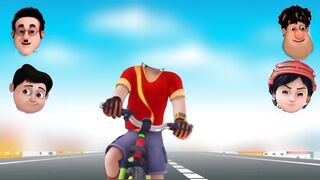 Shiva _ Motu Patlu _ Match The Head _ Kids Animation _ Wrong Head Puzzle _ Cartoon