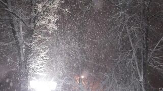 Snow Fall in USA