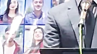 Funny looking person