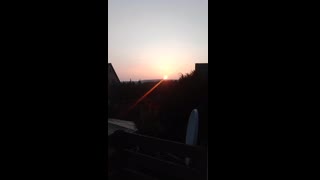The moment the sun sets, see how beautiful it is/Börßum/Germany