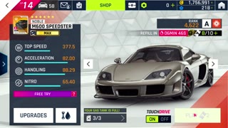 Noble M600 speedster. Limited time event overlock showcase. Asphalt 9 Legends