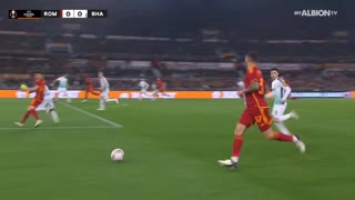 As Roma vs Brighton - HIGHLIGHTS - ROUND 16 1st Leg - UEFA EUROPE LEAGUE 2023/2024