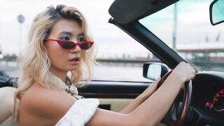Girl music relax love