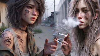 As a result of smoking