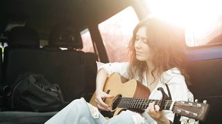 Girl music relax love